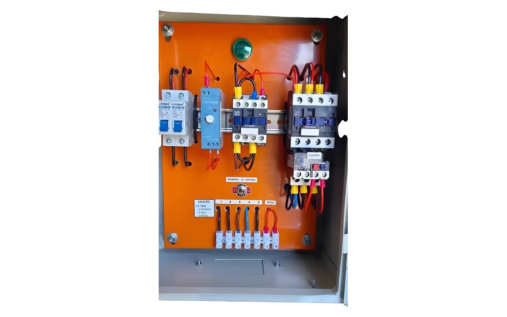 Quadro de Comando e Controle para Bombas — equipamento MORBEL